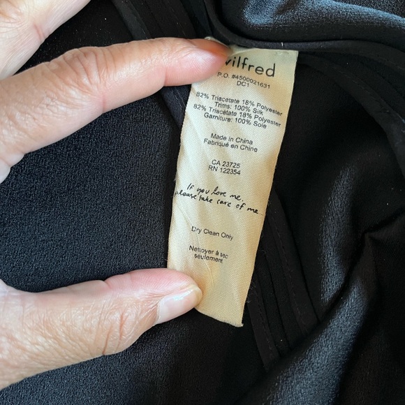 In great condition Wilfred blazer in black, dress it up or down. - Picture 2 of 5